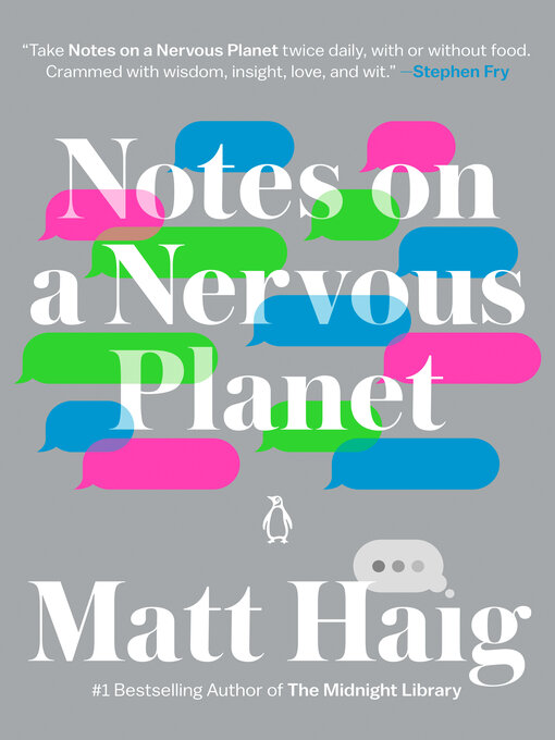 Couverture de Notes on a Nervous Planet